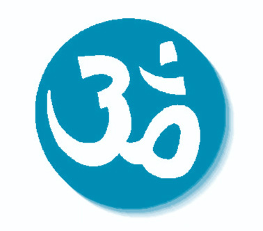 The symbol for Om, representing all existence