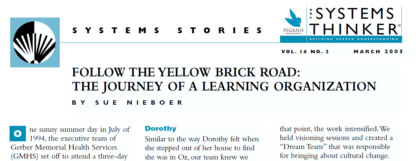 Don't follow the yellow brick road! - Nurture Development