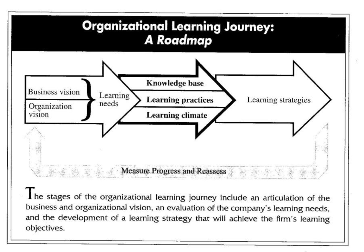 Organizational Learning Journey: A Roadmap