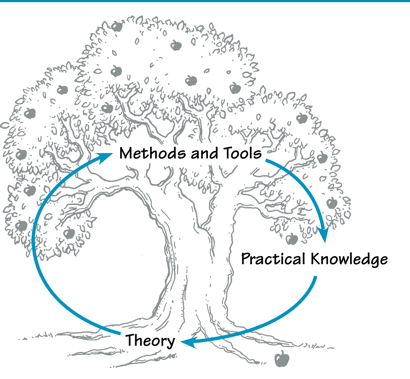 THE CYCLE OF KNOWLEDGE-CREATION.